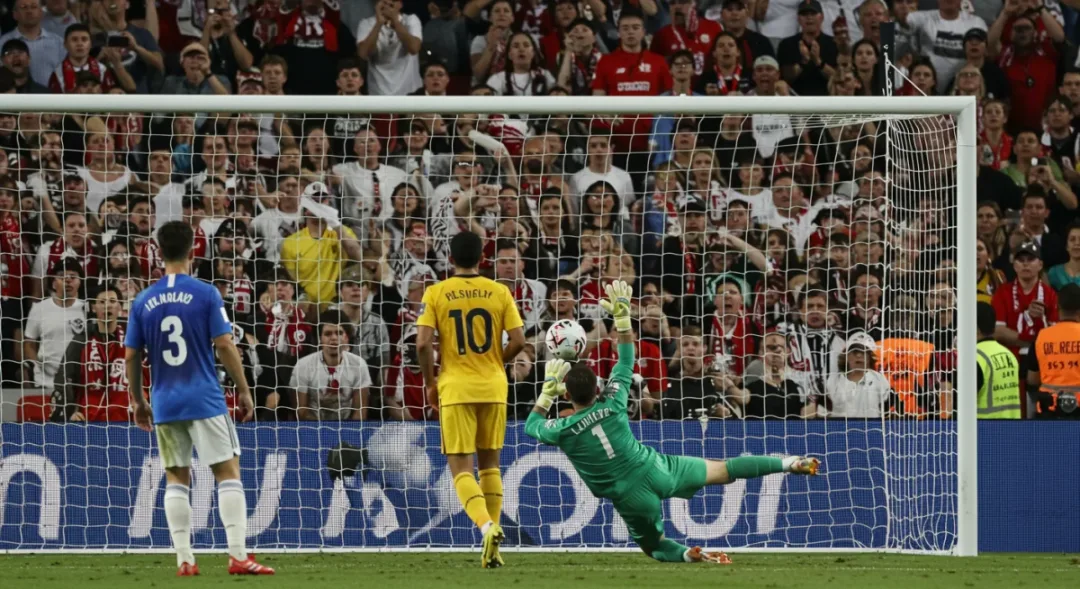 Goalkeeper makes a crucial penalty save in European Cup drama