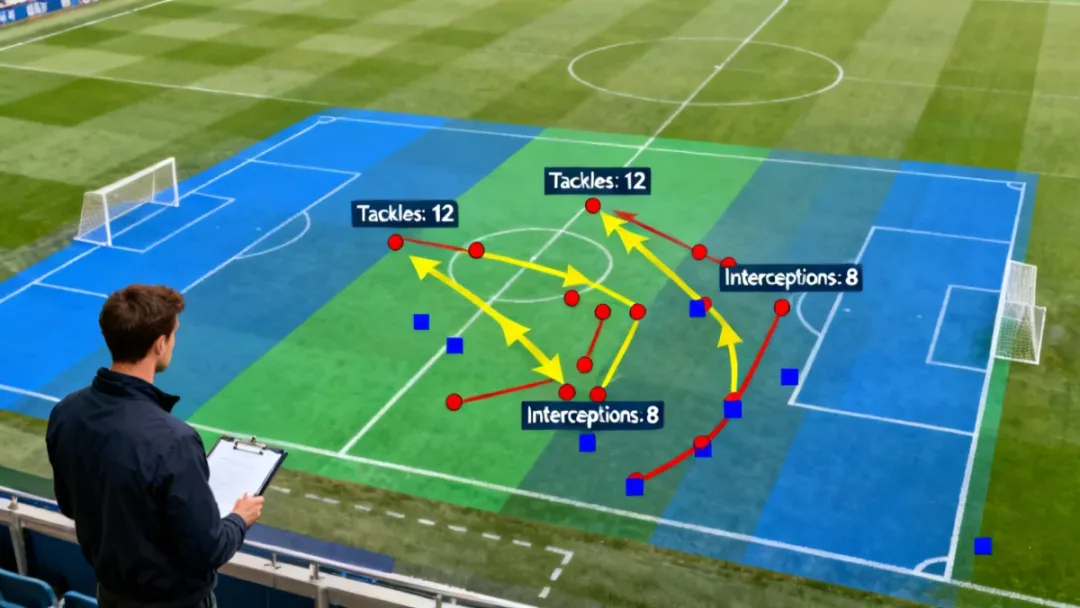 Tactical analysis of defensive strategies and player performance metrics