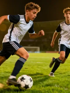 Dynamic European wingers showcasing contrasting development paths for 2026 success on a football pitch.