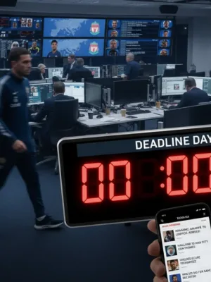 Clock ticking down to European transfer deadline day 2026, with breaking news headlines
