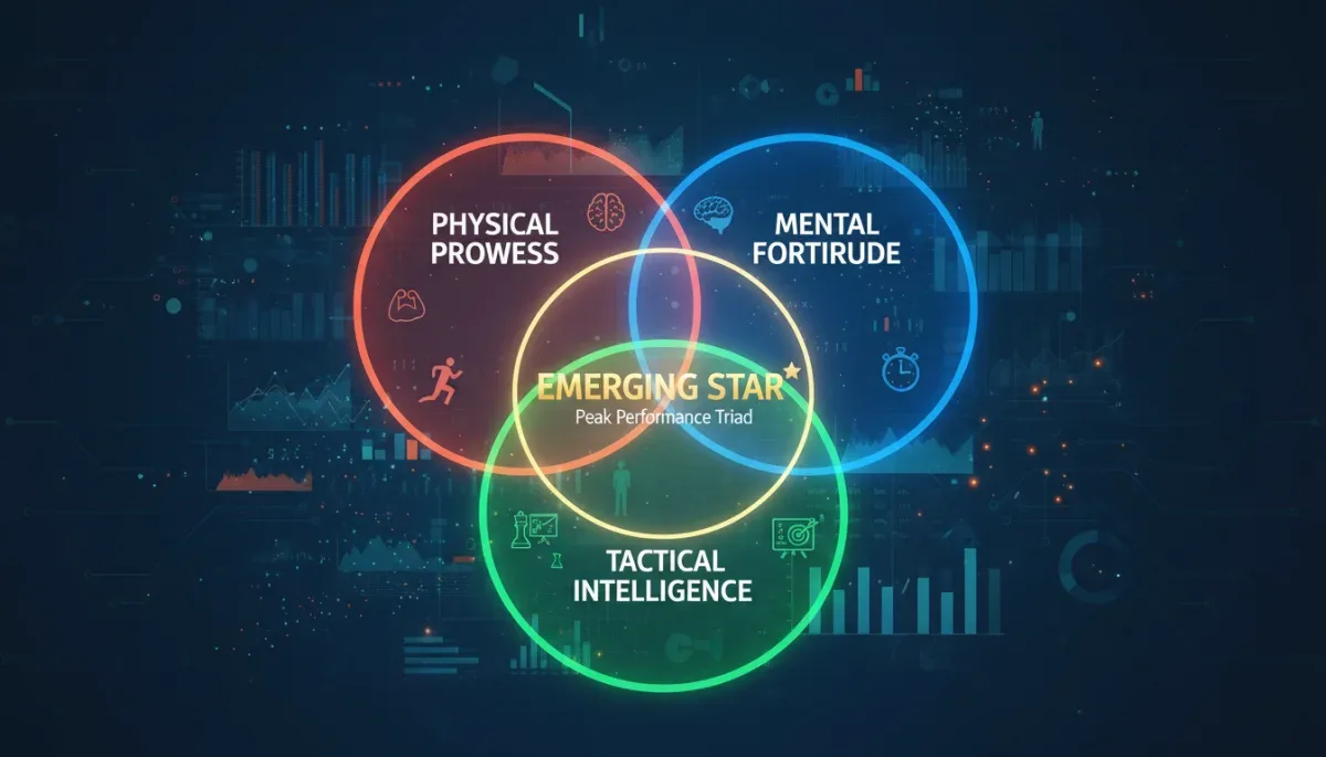 Infographic illustrating key attributes of emerging player profiles